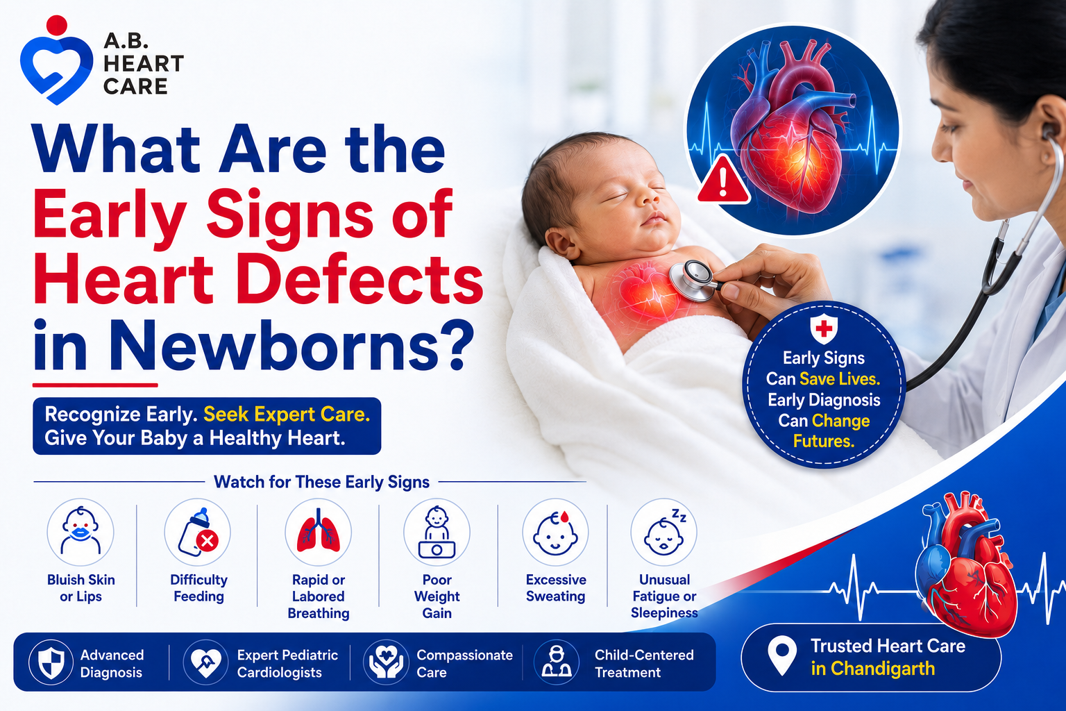 What Are the Early Signs of Heart Defects in Newborns?