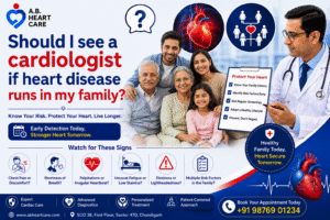 Is It Necessary to See a Cardiologist if My Family Has a History of Heart Disease?