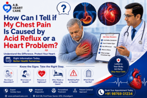 How Can I Tell if My Chest Pain Is Caused by Acid Reflux or a Heart Problem?