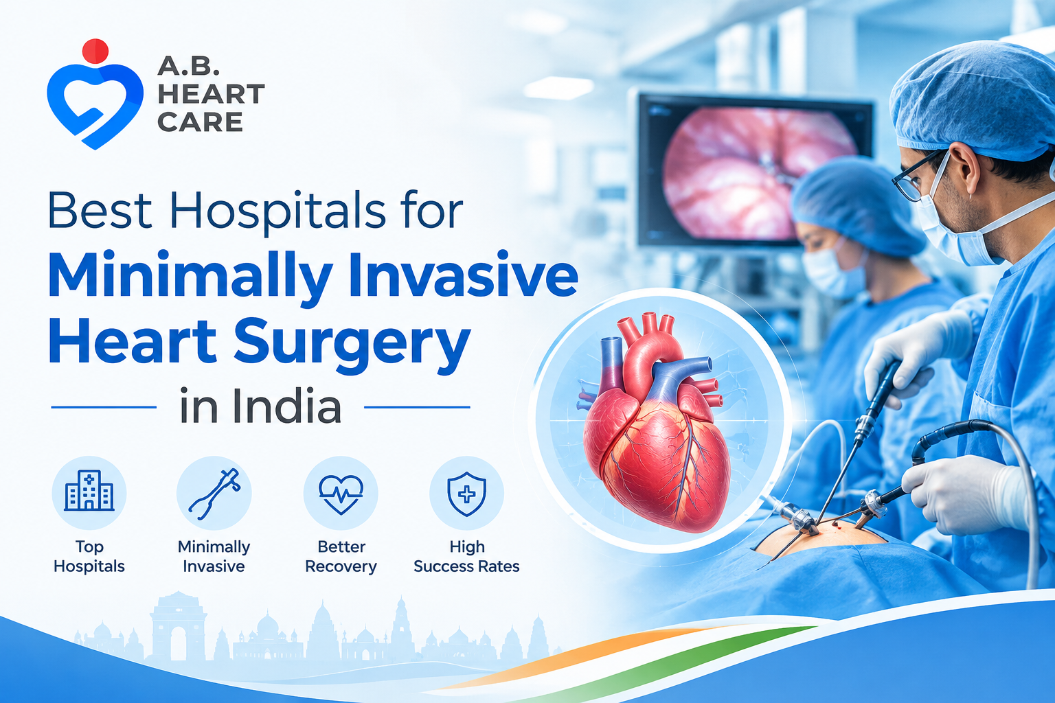 Which Hospitals in India Offer the Best Minimally Invasive Heart Surgery With High Success Rates?